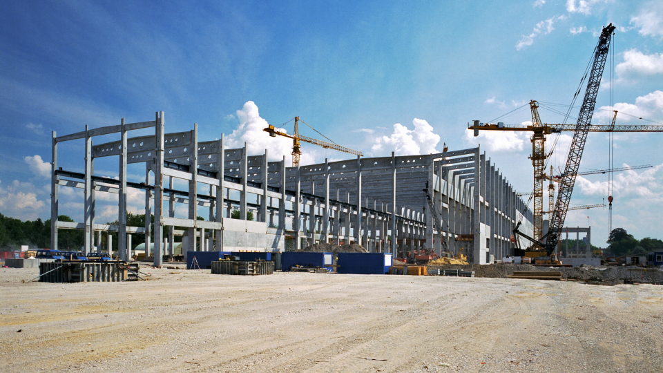 Billede af et byggeri