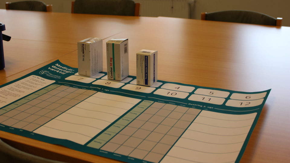 Digital måtte til dosering af medicin