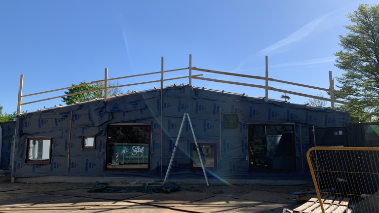 Tilbygning til Børnehuset Elmegården