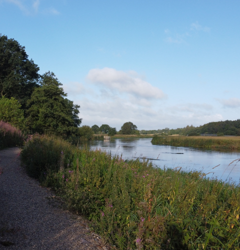Dronefoto ved Ulstrup