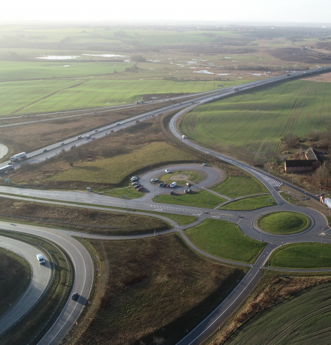 Motorvejstilkørsel Aarhus N med shunte