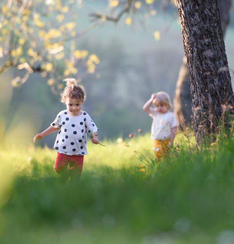 Børn der leger udenfor